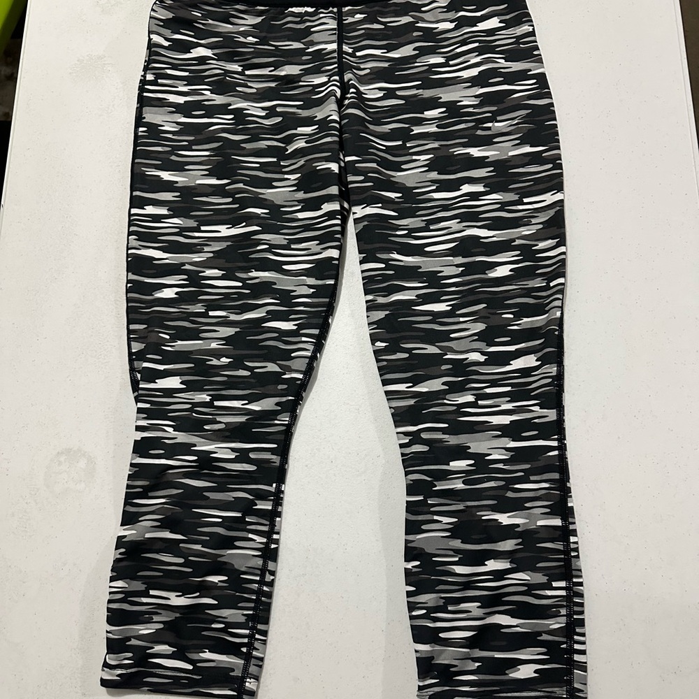 Nike Black and White Performance Leggings